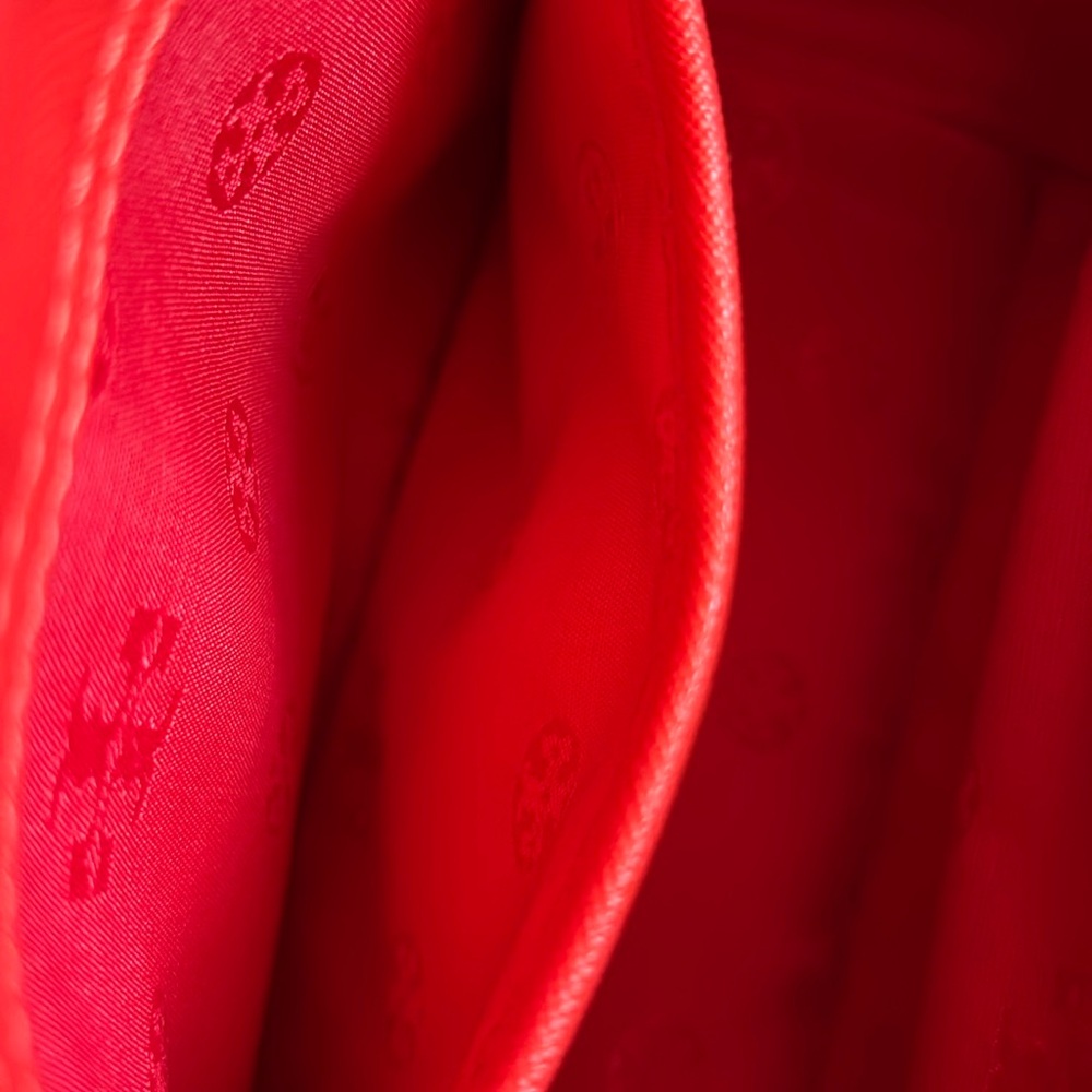 Tory Burch Emerson Mini Top Zip Tote (Brilliant Red) - Picture 8 of 13